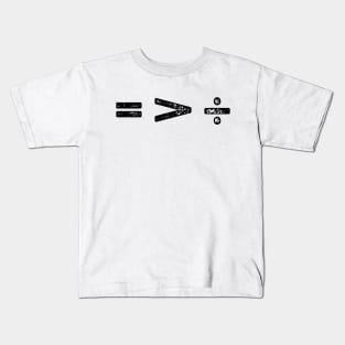 equality is greater than division Kids T-Shirt